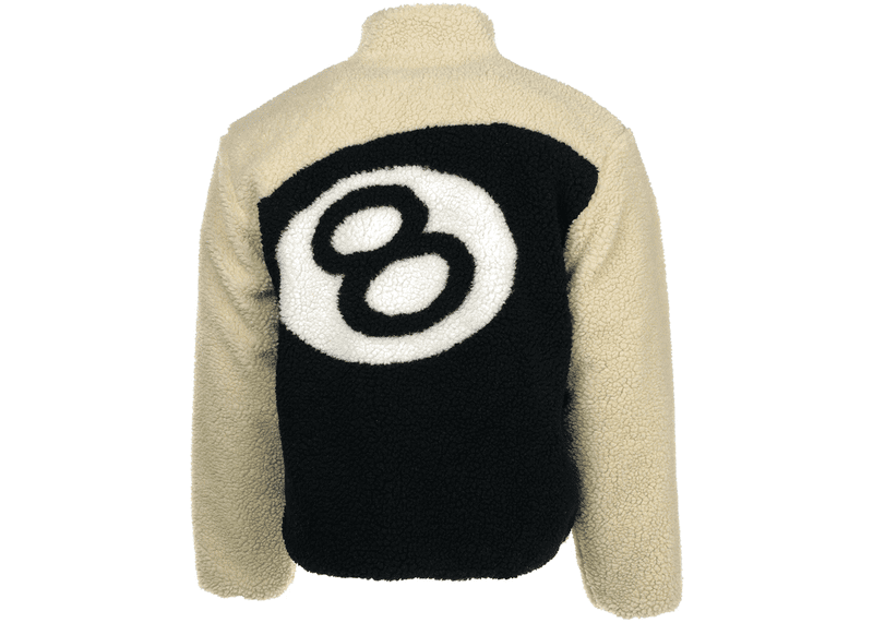 Stussy 8 Ball Sherpa Reversible Jacket #1 - Closet Spain