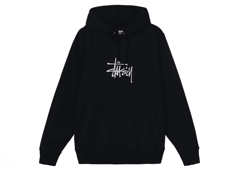 Stussy Basic Embroidered Hoodie - Closet Spain